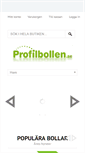 Mobile Screenshot of profilbollen.se