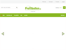 Tablet Screenshot of profilbollen.se